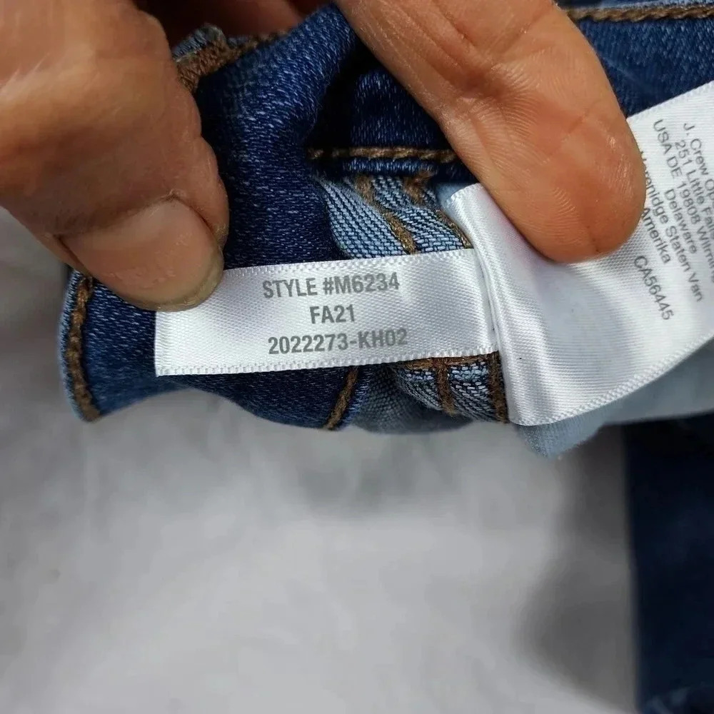 Madewell 10' High-Rise Skinny 27 Womens Blue Jeans - Picture 4 of 12